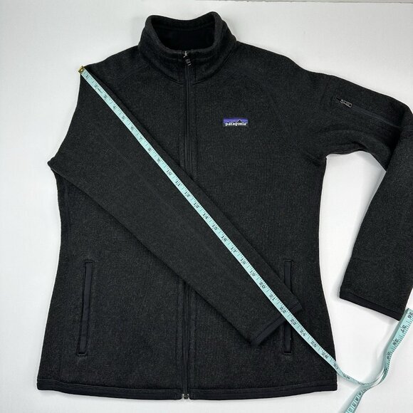 Patagonia Women's Black‎ Activewear Better Sweater Fleece Jacket S/C38.2 - Picture 15 of 16